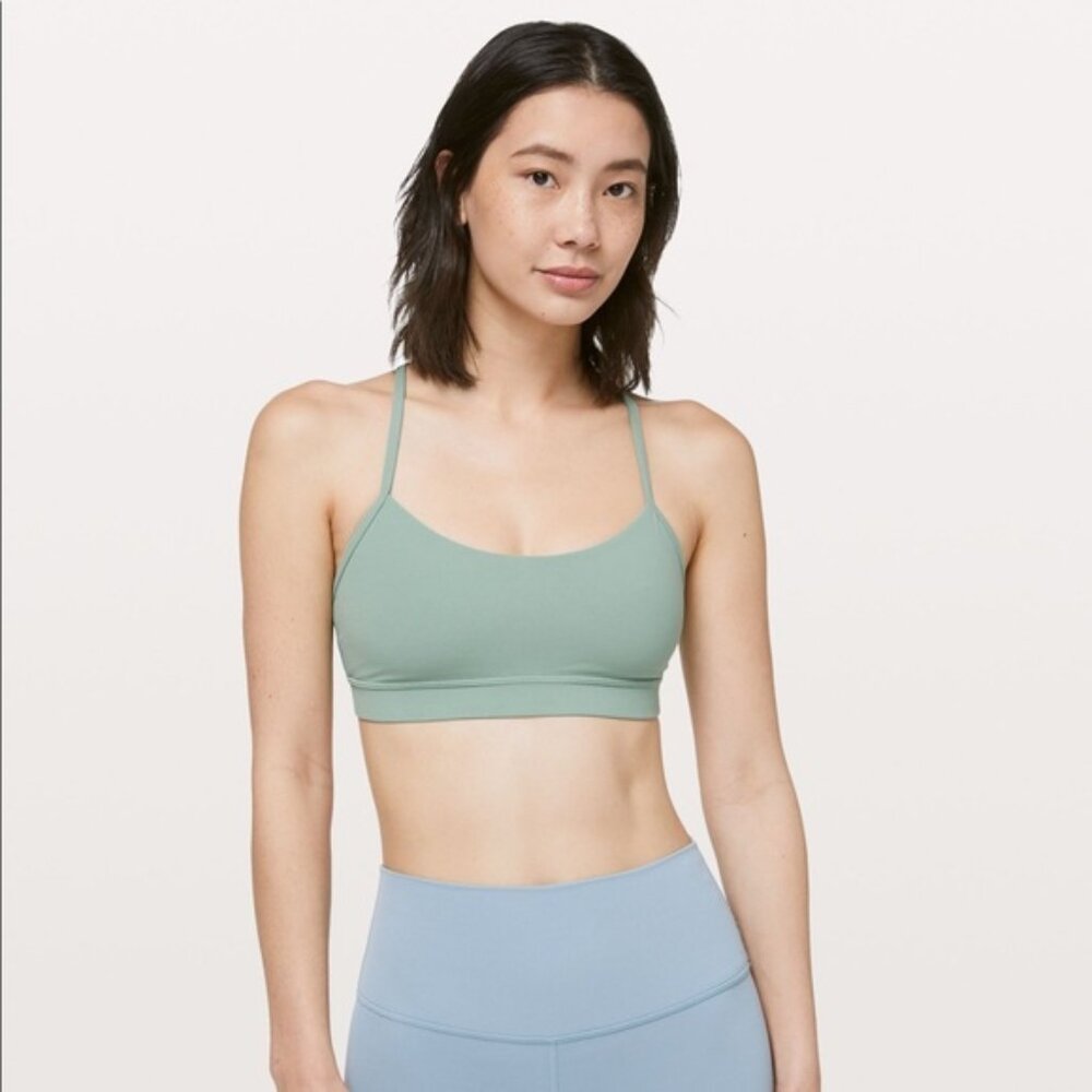 ✨ Flow Y Nulu Bra in Palm Court | lululemon